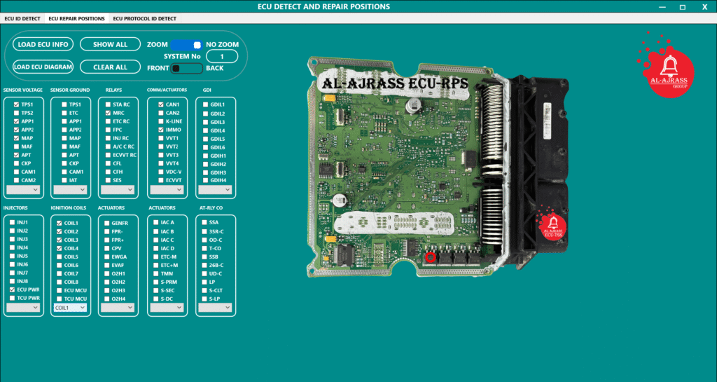 alajraas, ecu-tss